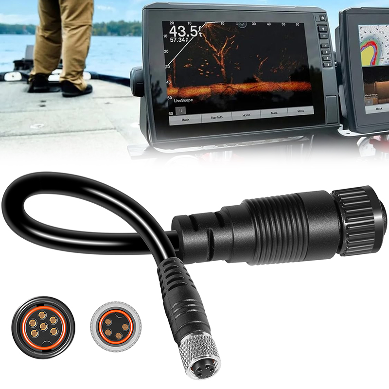 Fish Finder Cable - Cabo Adaptador Universal MKR-US2-1 para Sonar