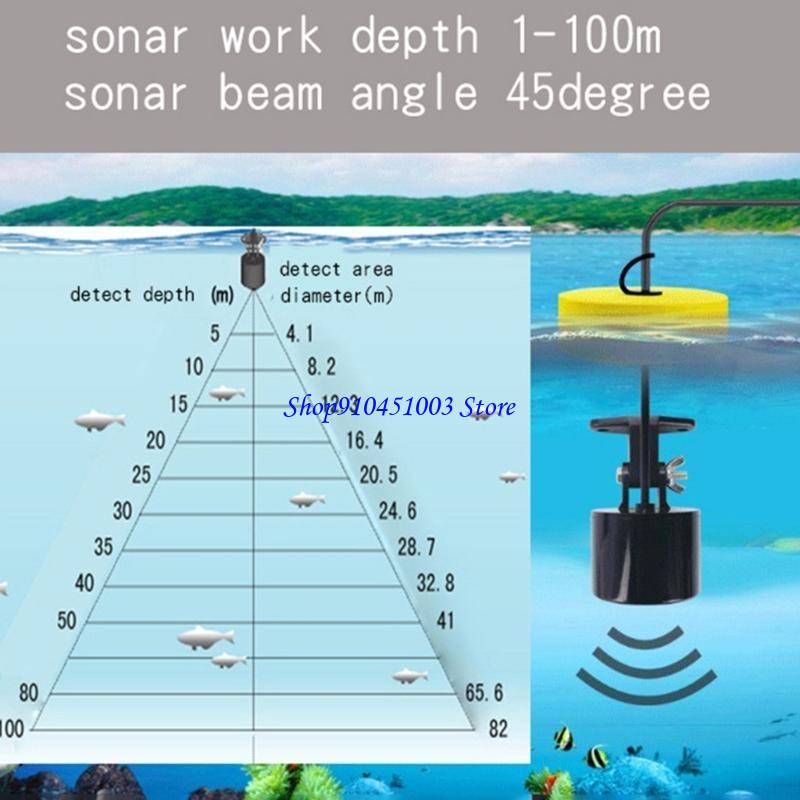 Fishing Depth Finder - 77hc Sonar portátil Finders Finders Handheld