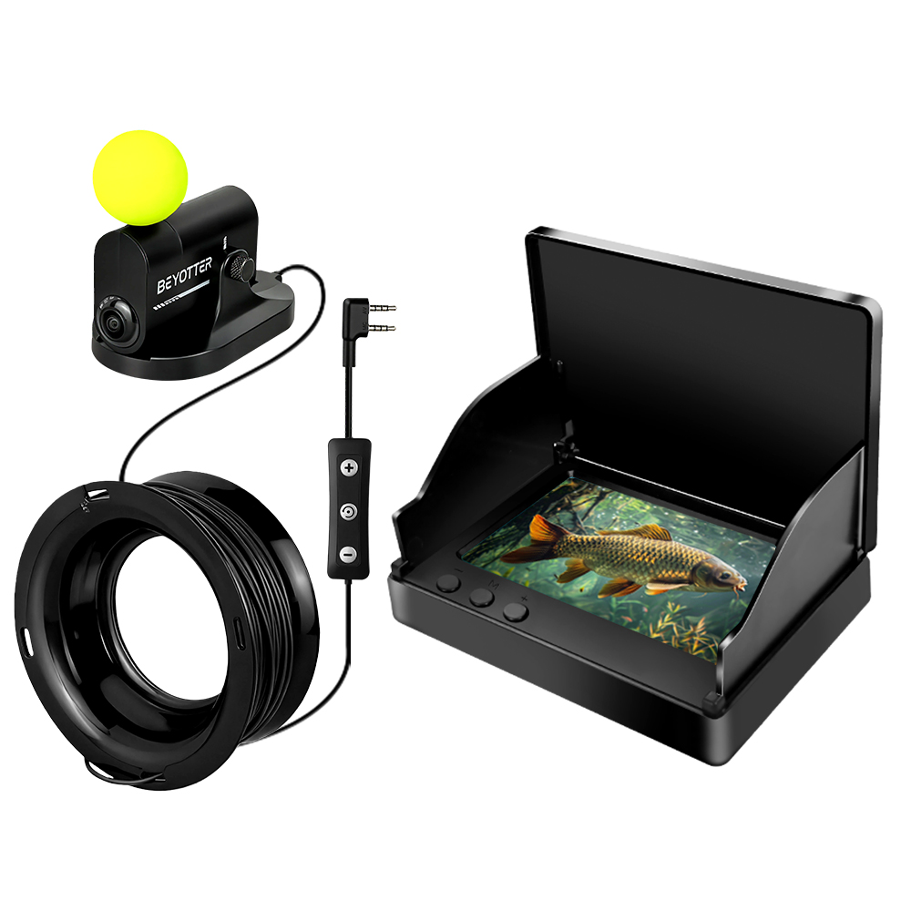 Fish Finder Battery - NOVO Localizador de Peixes Subaquático Portátil