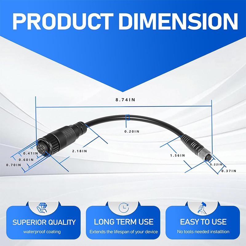 Cabo Adaptador Universal MKR-U - Fish Finder Cable avaliação e preço