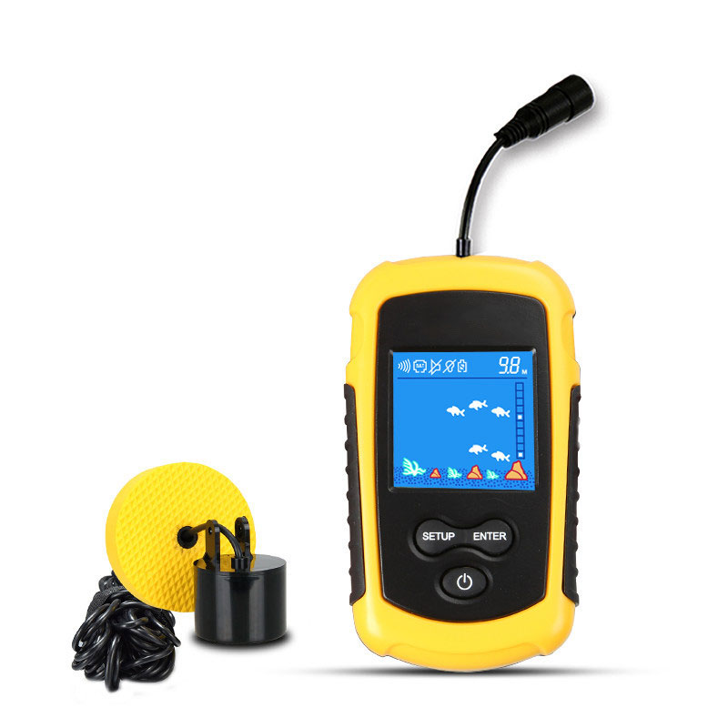 100m com fio tela colorida por - Fish Finder Cable avaliação e preço