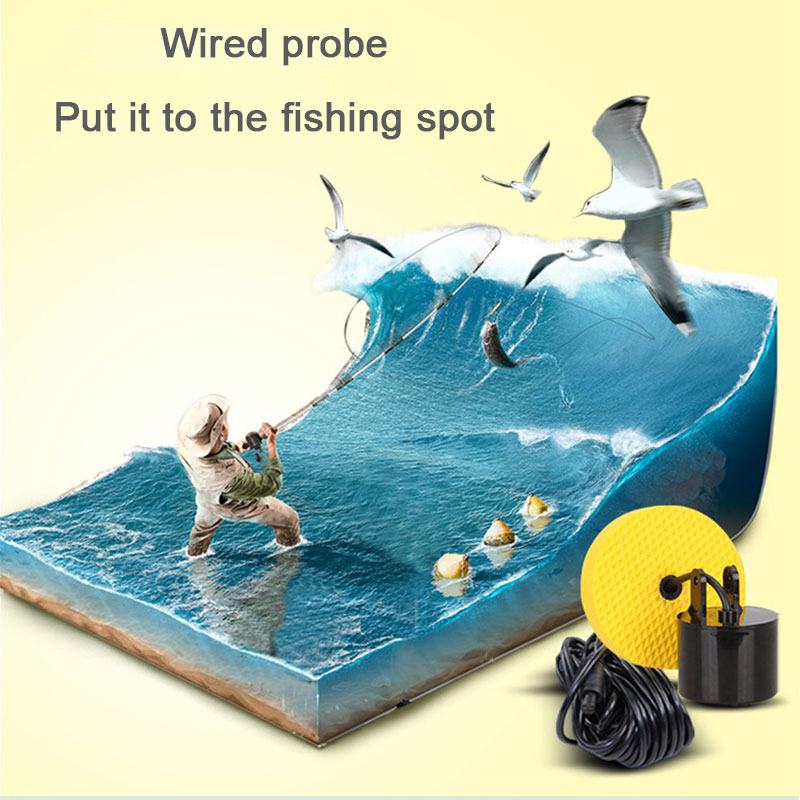 100m com fio tela colorida por - Fish Finder Cable avaliação e preço