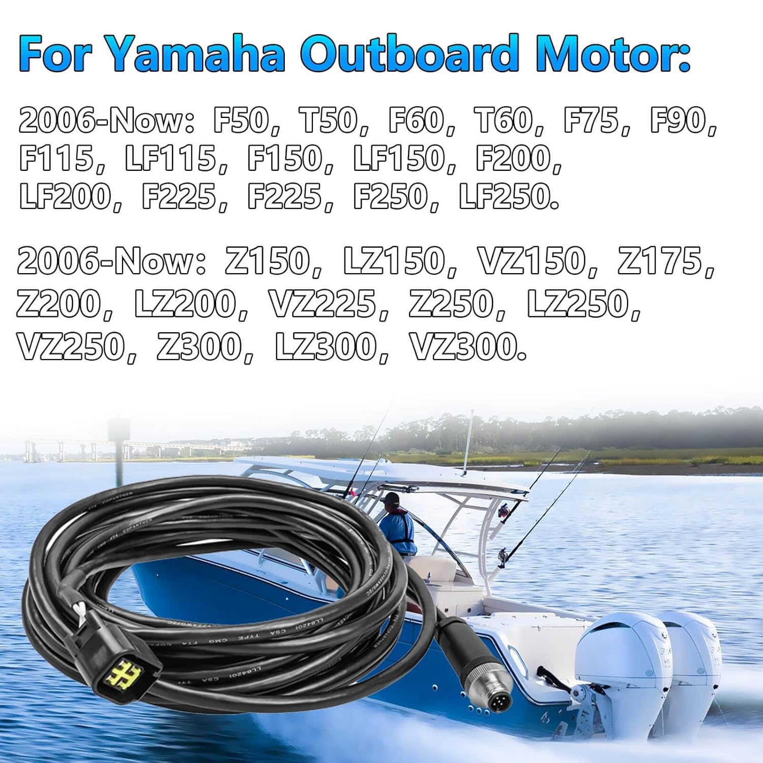 Cabo de interface do motor con - Fish Finder Cable avaliação e preço