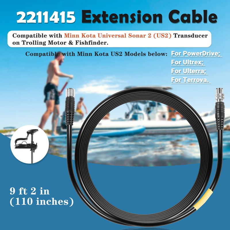 1852068 MKR-US2-8 Cabo Adaptad - Fish Finder Cable avaliação e preço